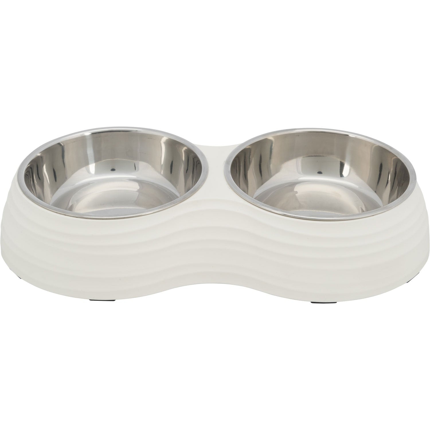 Set Comederos, melamina/acero inoxidable