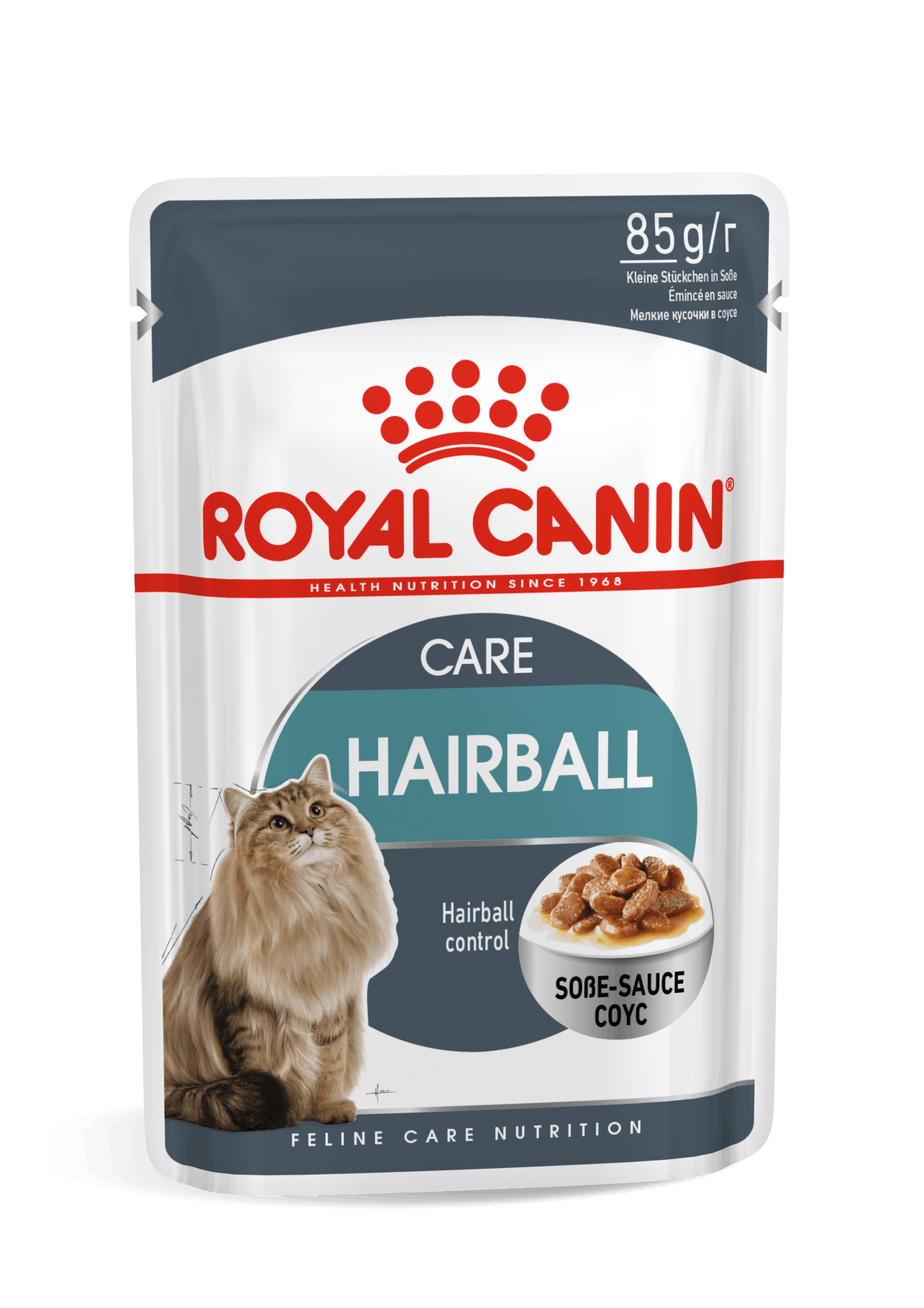 Royal Canin Hairball Care en salsa 12x85g