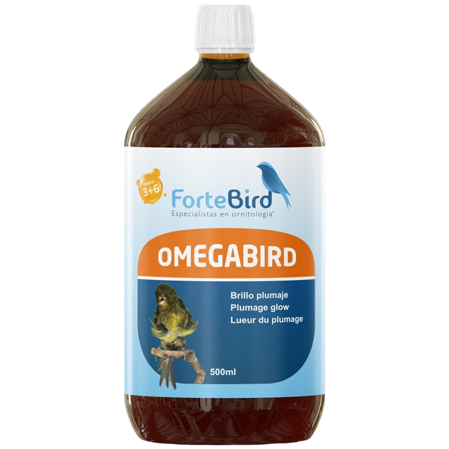 OmegaBird | Aceite de Muda para aves
