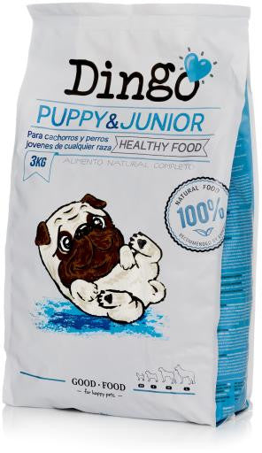 Dingo Pienso Puppy & Junior para Cachorros y Perros Jóvenes