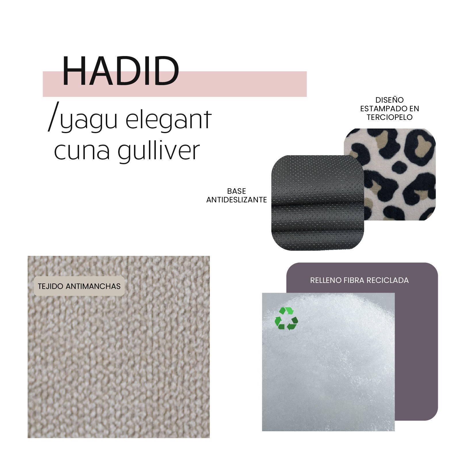 YAGU DESCANSO CUNA GULLIVER HADID