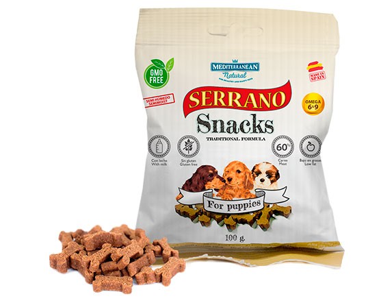 MDT Serrano Snack Perros Cachorros 100 gr