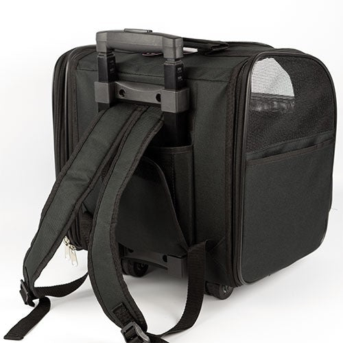 Bolso-Mochila con Ruedas y Tirador