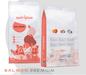 Pienso Nutriplus para perros Salmón