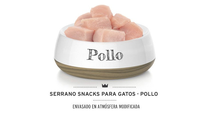Snack Gatos Pollo y Anti Hairball MDT SERRANO