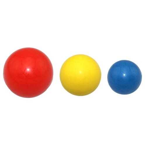 Pelota de goma dura y compacta