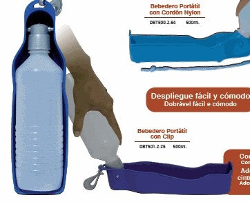 Bebedero para perros y gatos Portatil Duvo