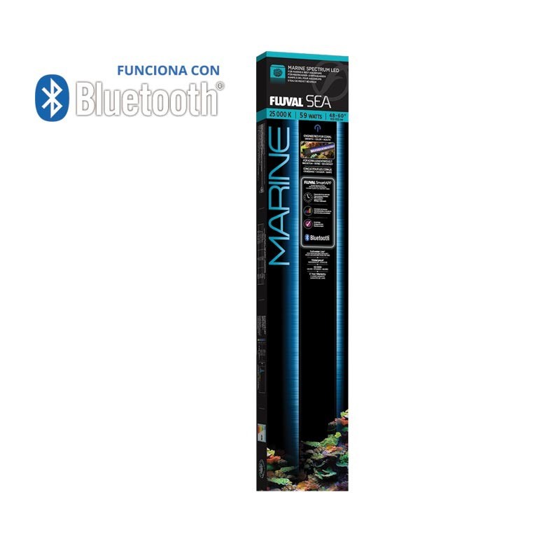 Pantallas de iluminación Spectrum LED Bluetooth Fluval Sea