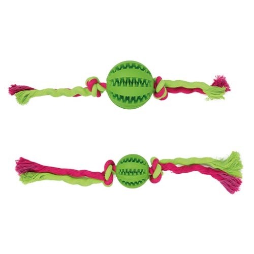 Pelota con nudos "Dientes limpios"