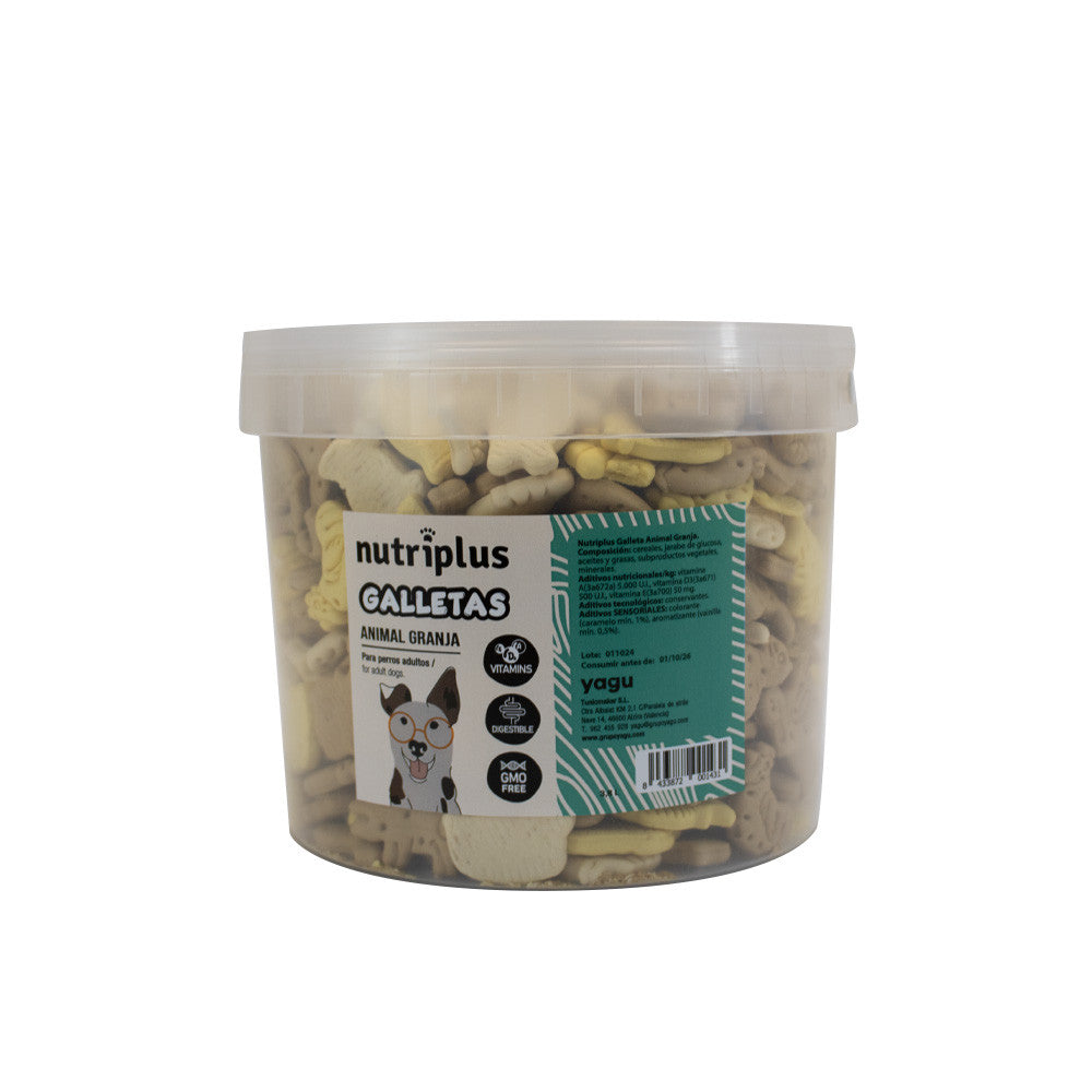 NUTRIPLUS GALLETA VAINILLA CACHORROS