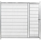 Frente de Boxes para Perros Malla con Puerta Pro 5x10