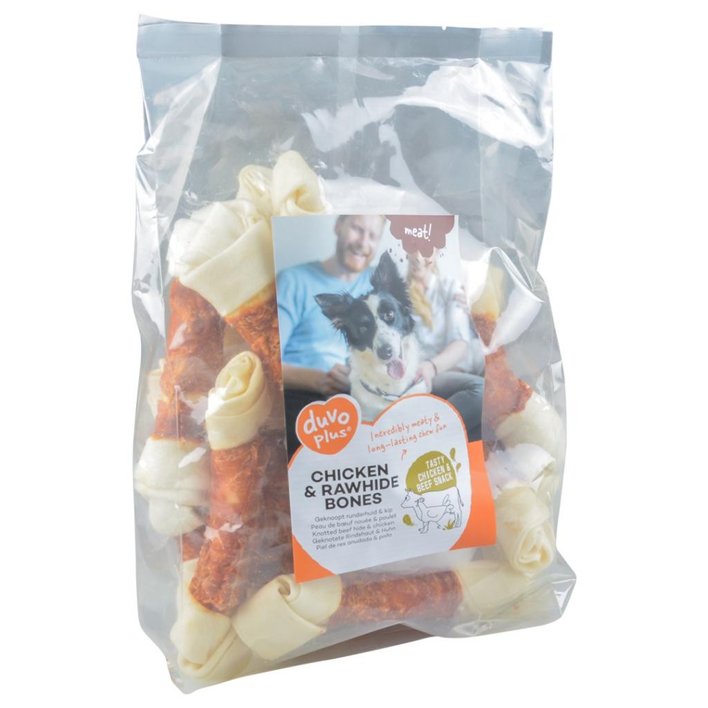 Snack para perros de piel natural y pollo Duvoplus