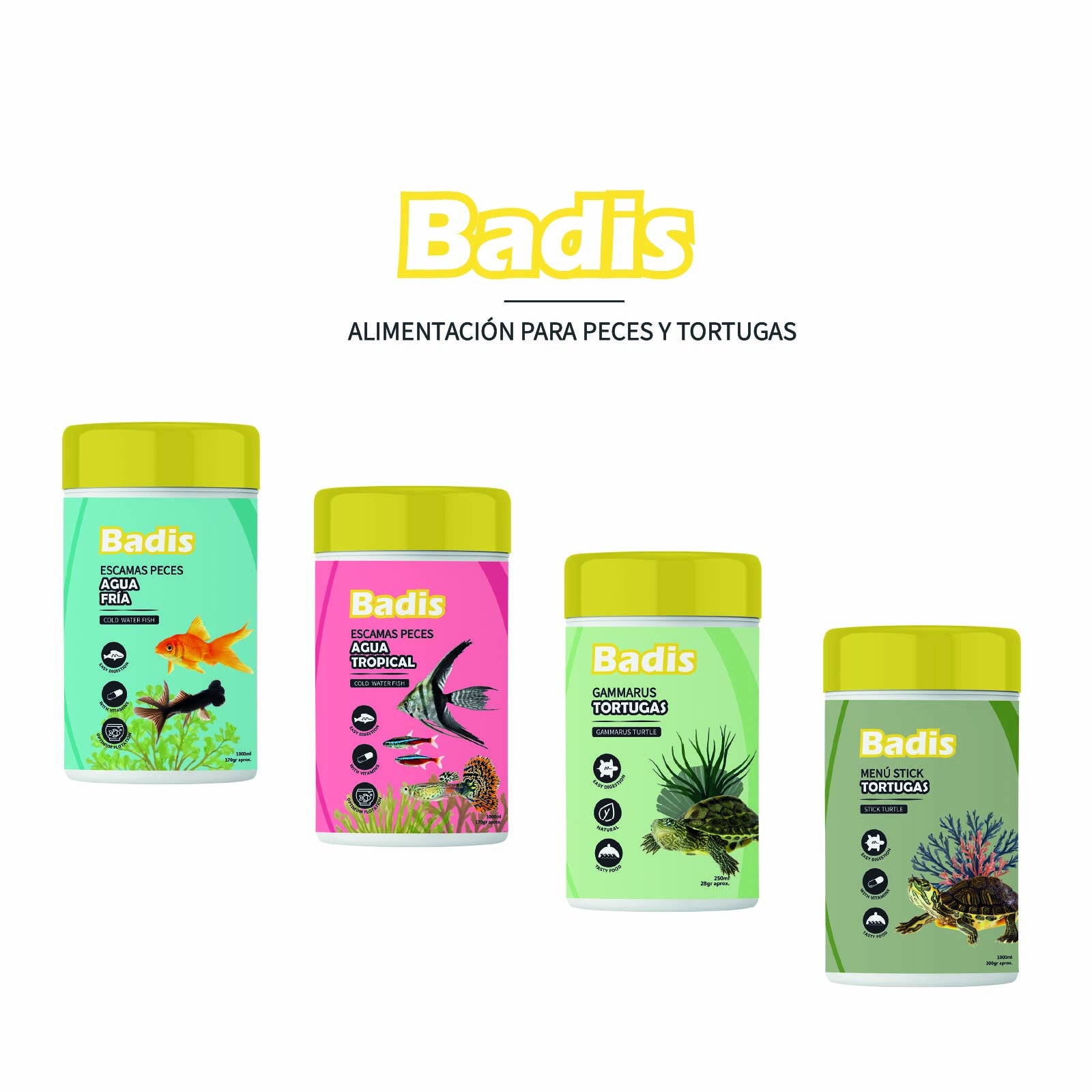 BADIS MENU DE TORTUGAS STICK