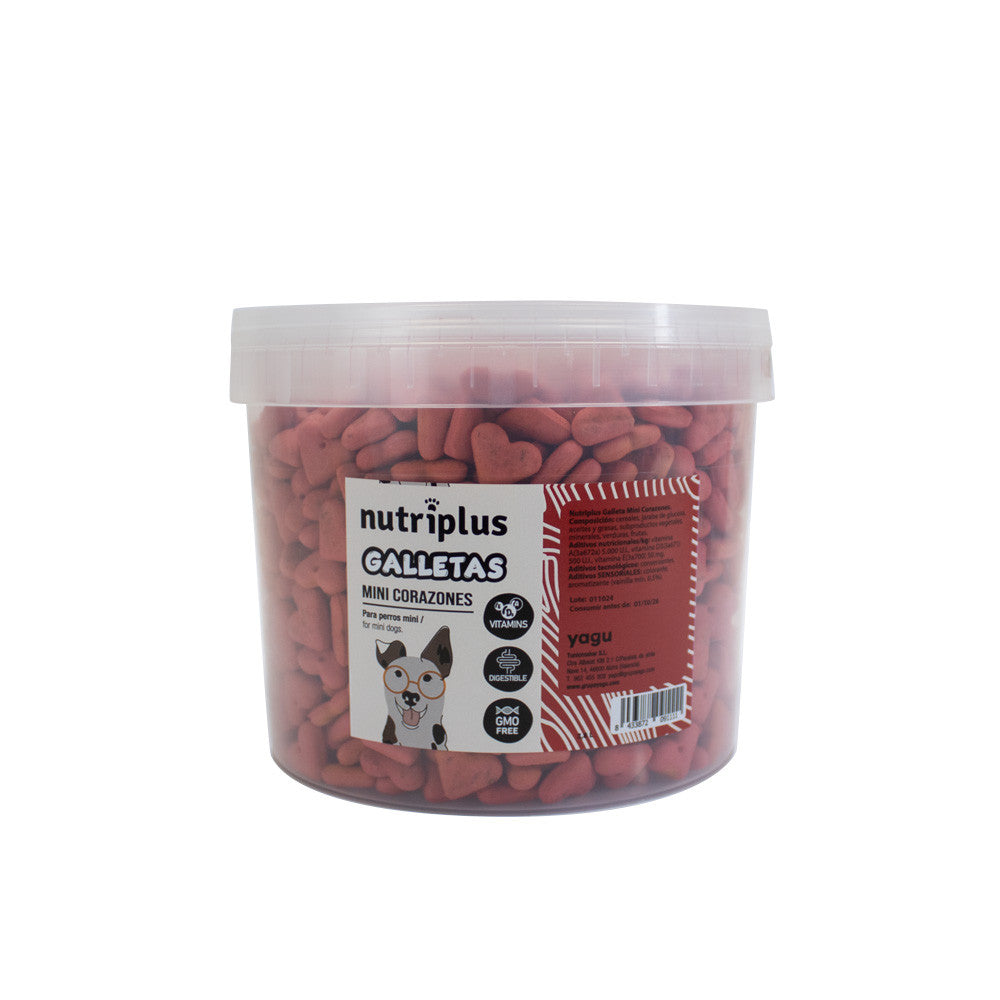NUTRIPLUS GALLETA MINI CORAZONES