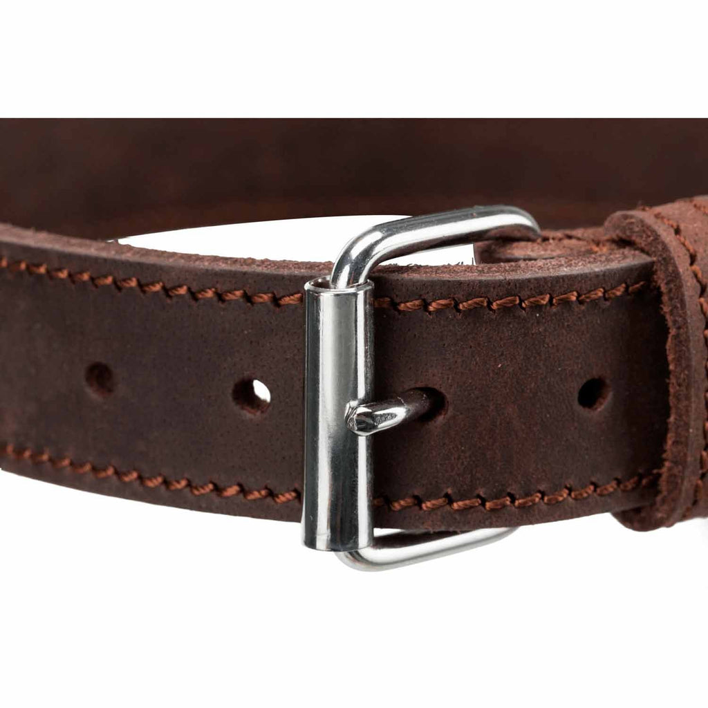 Collar de Cuero Engrasado Rustic
