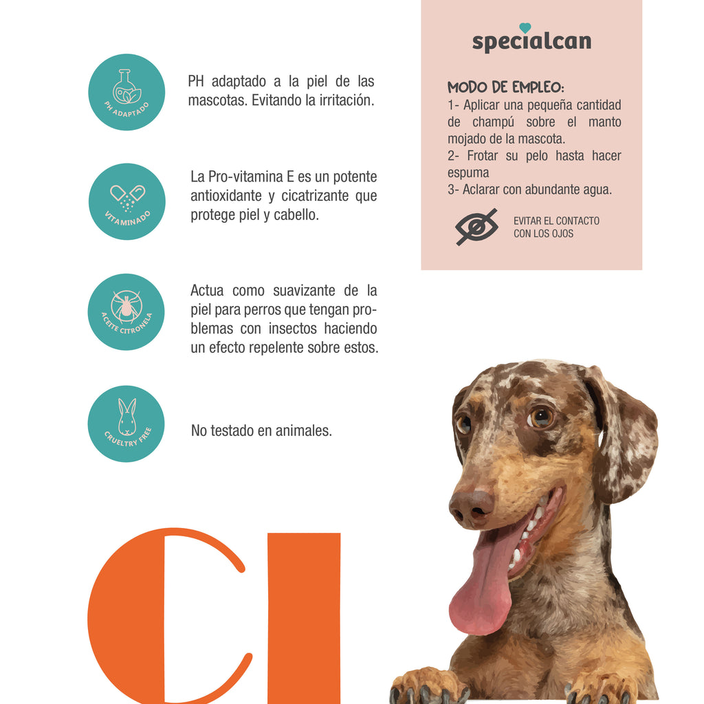 SPECIALCAN CHAMPU CITRONELA