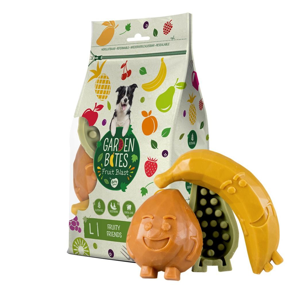 Snack para perros Garden Bites Fruity Friends