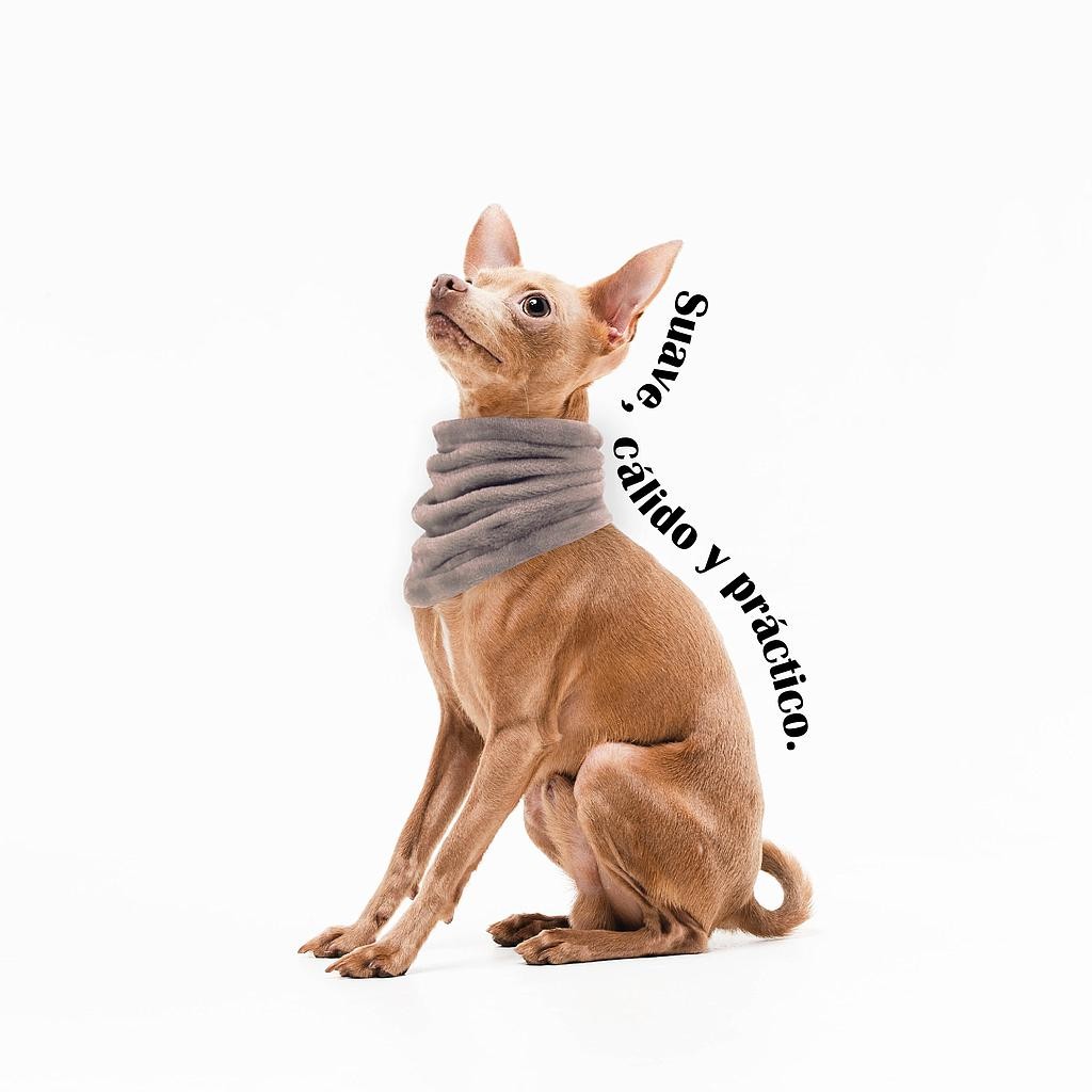 MI&DOG BUFANDA BRAGA CREMA