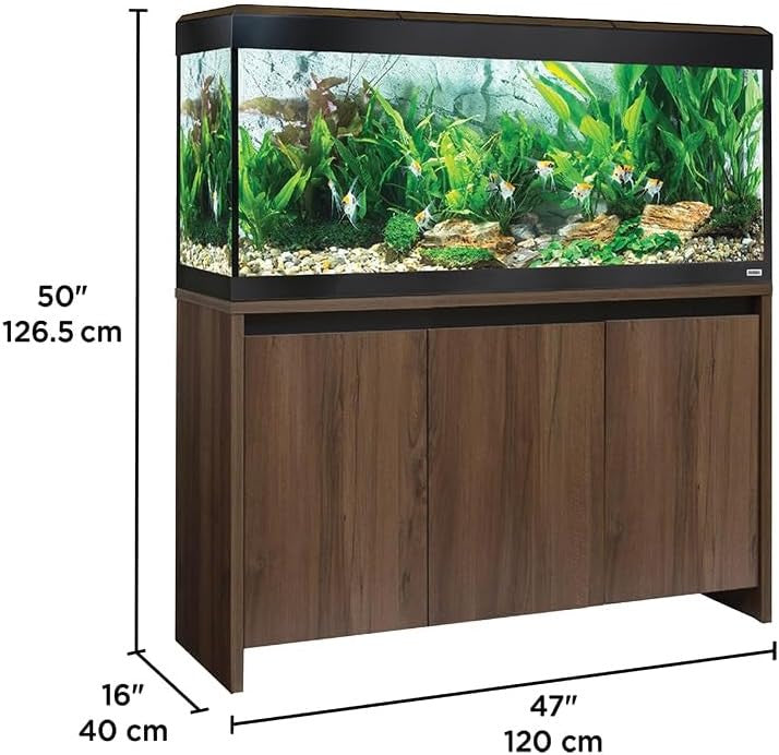 FLUVAL  ROMA 240 Acuario + Mesa Nogal