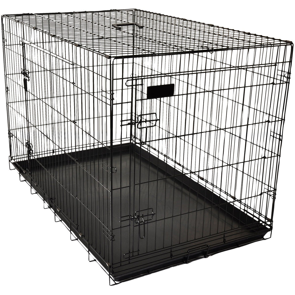 Jaula Para Perro Flamingo Ebo 2 Puertas- Negro