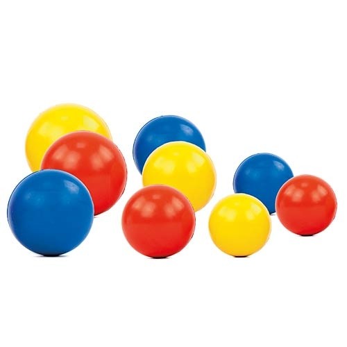 Pelota de goma dura y compacta