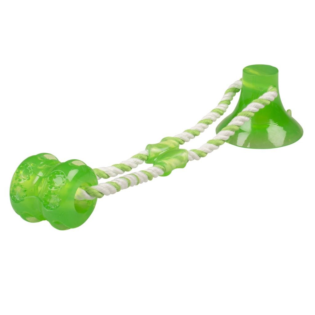 Juguete para perro cuerda con ventosa Duvoplus
