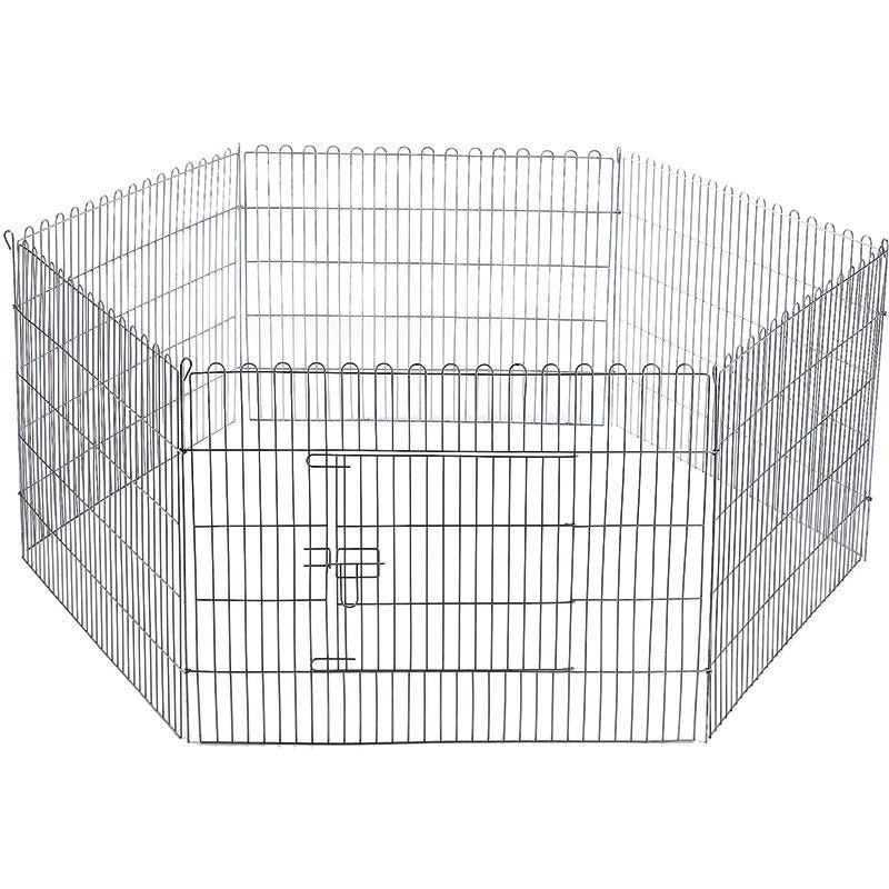 Parque hexagonal Grande para perros Grande