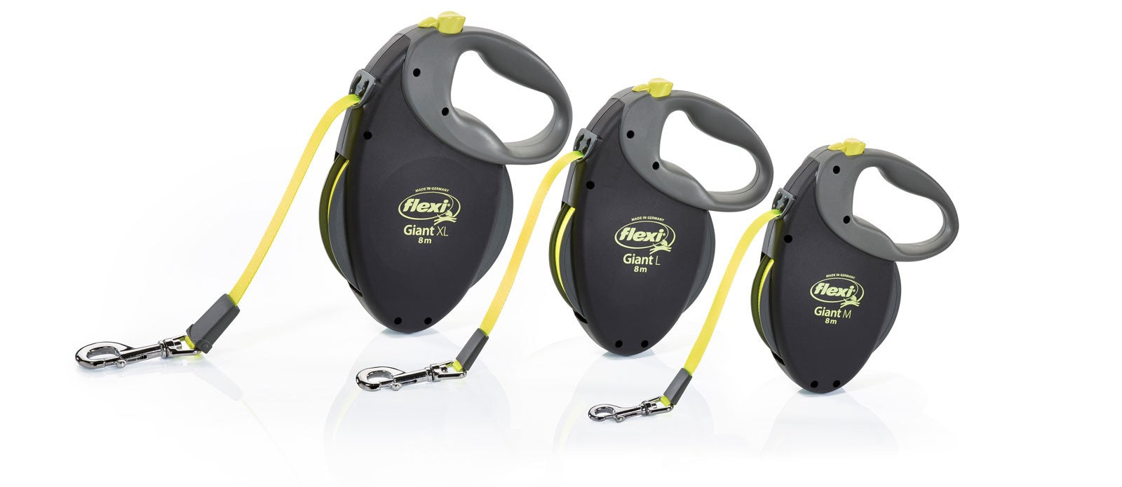 Flexi  para perros NEON GIANT con cinta