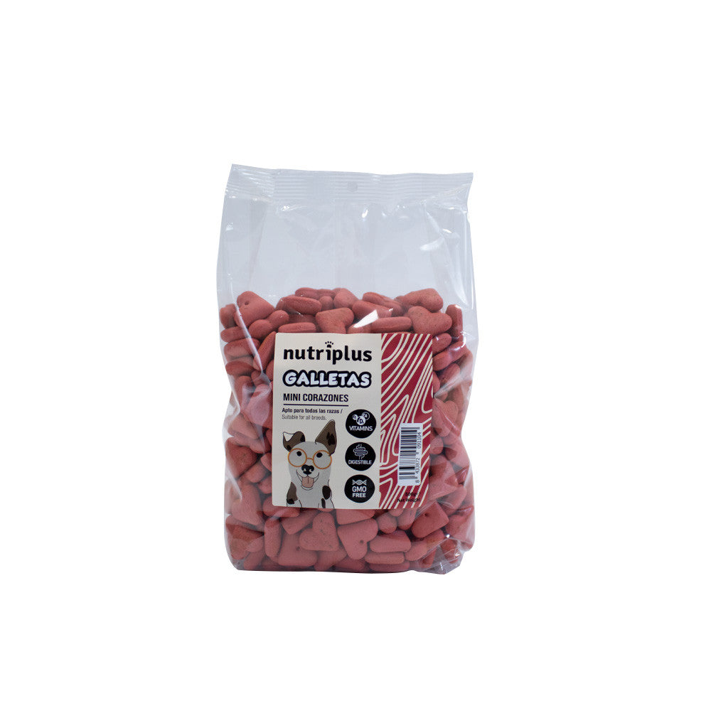 NUTRIPLUS GALLETA MINI CORAZONES