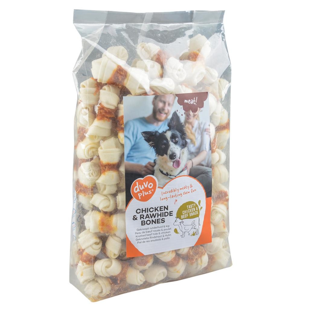 Snack para perros de piel natural y pollo Duvoplus