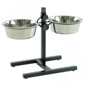Duvo Soporte regulable con comederos