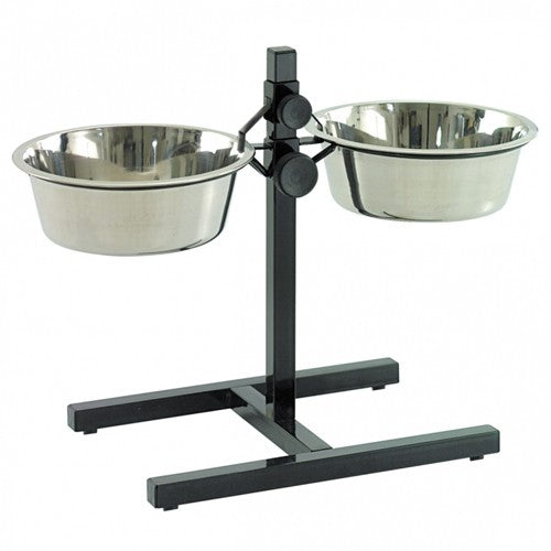 Duvo Soporte regulable con comederos