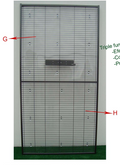 PVC (Transparente) para Voladeros de Loros