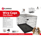 Jaula Para Perro Flamingo Ebo 2 Puertas- Negro