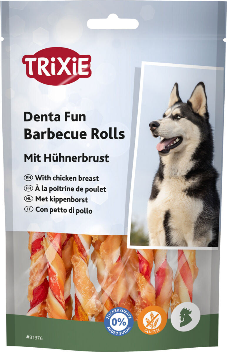 Barbecue Chicken Chewing Rolls