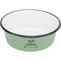 Comedero, esmalte/acero inoxidable