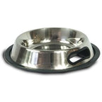 Comedero bebedero para perros  Inoxidable con asas