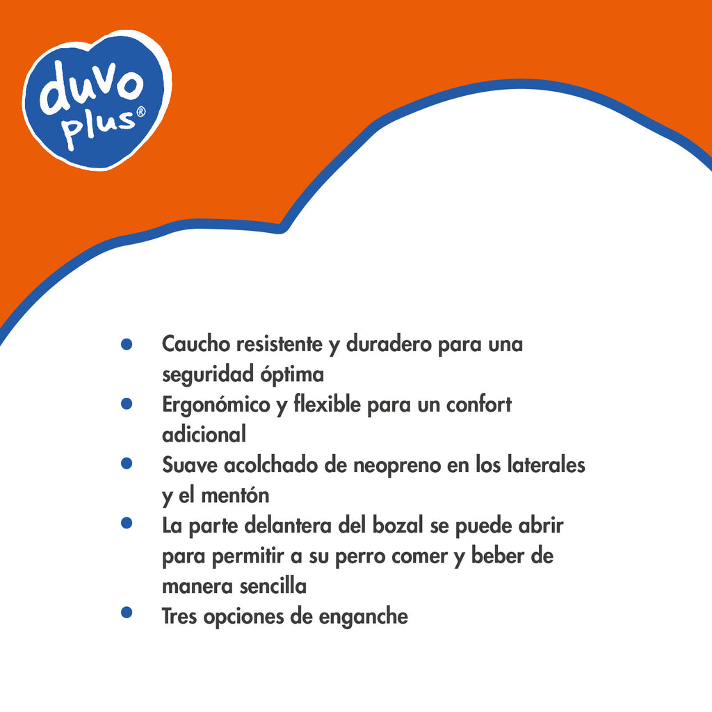 DUVO BOZAL GOMA PERRO