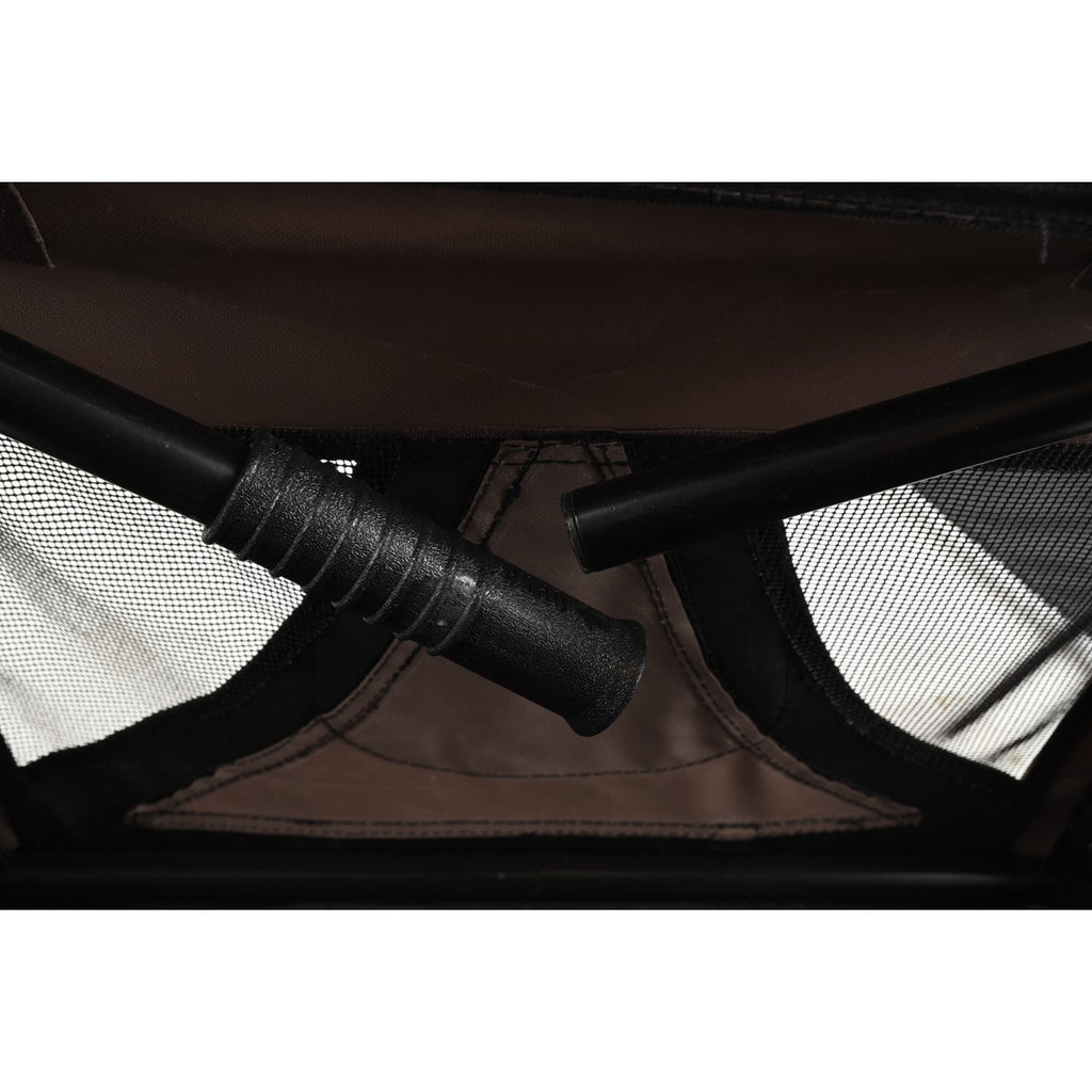 Transportín Plegable Para Perro Flamingo Alix Taupe