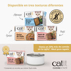 Catit Cuisine Paté de Pollo con Hígado, 95g - Pack de 12 unidades